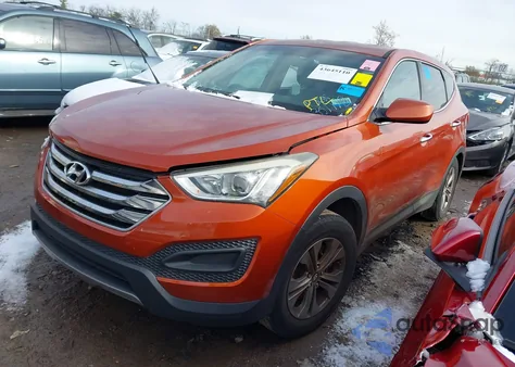 2016 Hyundai Santa Fe Sport 2.4L из США, поврежденный, VIN 5XYZT3LB7GG351182